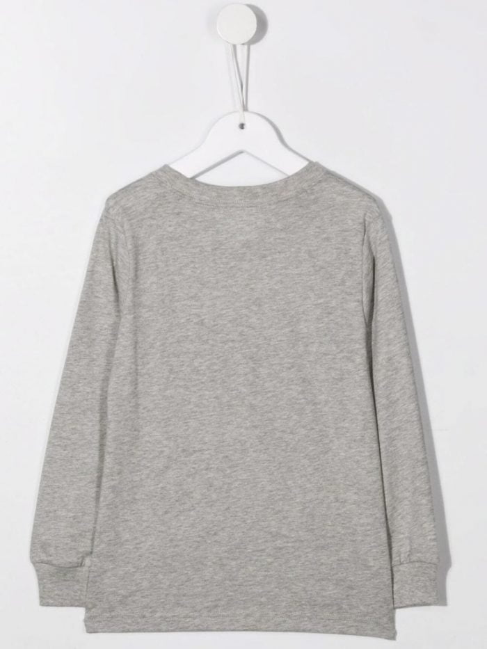 LS CN-KNIT SHIRT S-T-SHIRT Grey