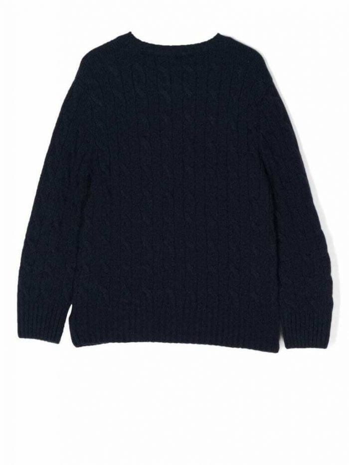 CABLE CN PO-SWEATER-PULLOVER HUNTER NAVY/C3822